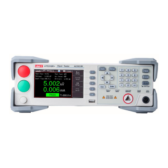 UNI-T UT5300X+ Series User Manual