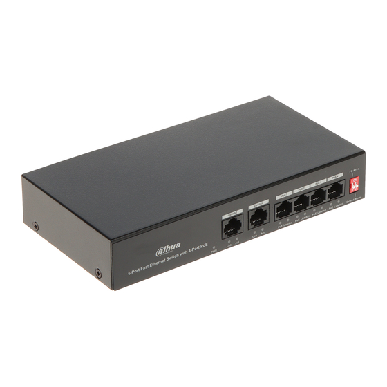 Dahua PFS3006-4ET-36 User Manual