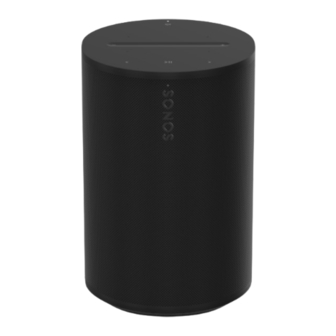 Sonos E10G1US1 Wireless Speaker Manuals