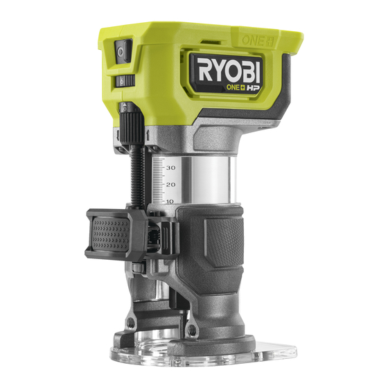 Ryobi RTR18C Manual