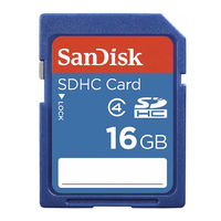 SanDisk SDSDJ-128 Product Manual
