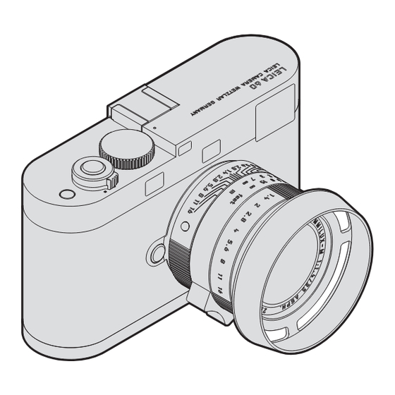 Leica M Edition 60 Manuals
