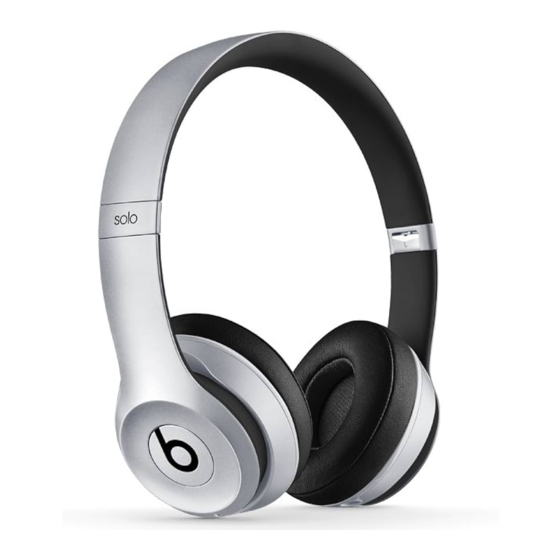 Beats solo 2 Quick Start Manual