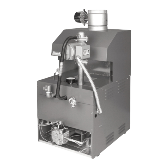 Raypak 0180B  Type H Installation And Operating Instructions Manual