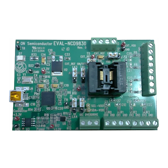 ON Semiconductor NCD9830GEVB User Manual