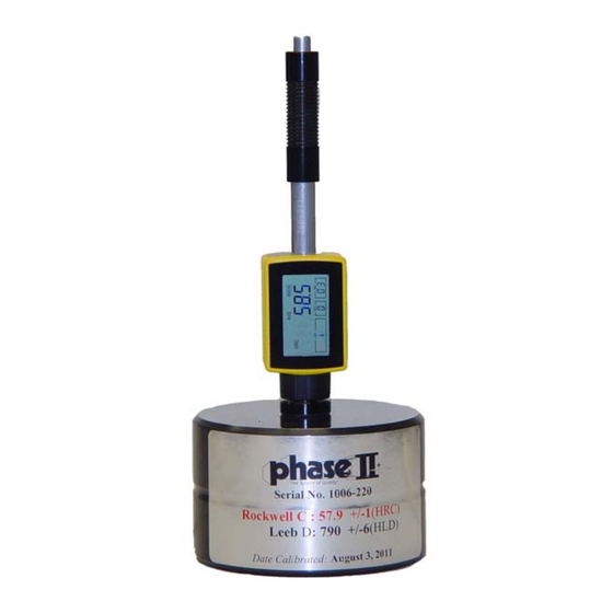 phase II PHT-3300 Manual