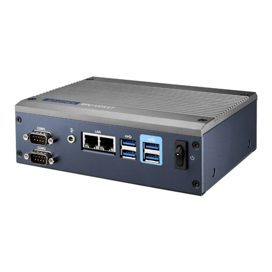 Advantech EPC-U2117 User Manual