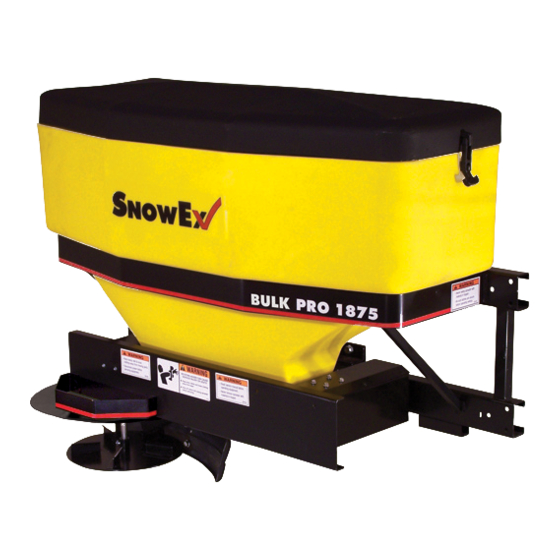 SnowEx Bulk-Pro 1875 Manual
