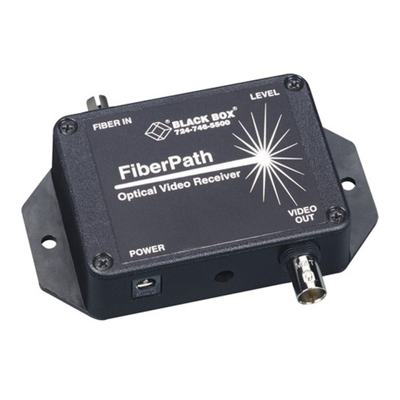 Black Box FiberPath AC444A Specifications