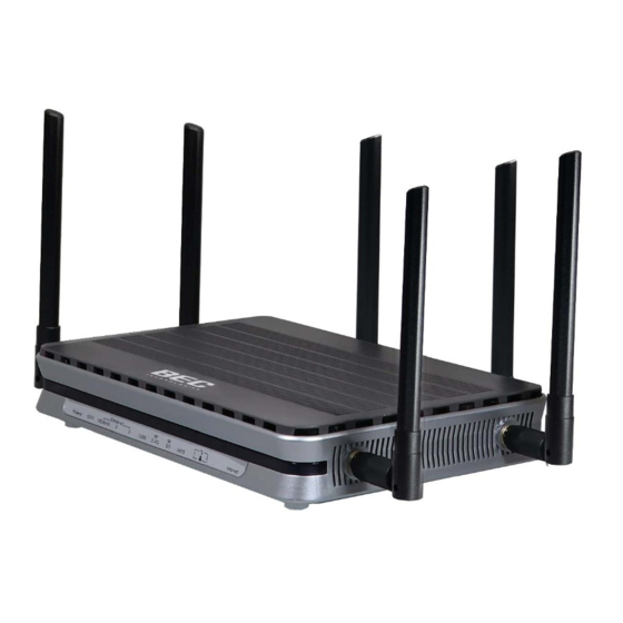 BEC 9900VA User Manual