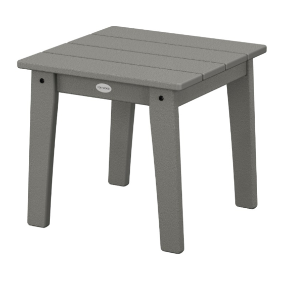 Polywood CTL19 Assembly Instructions
