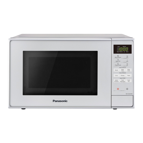 Panasonic NN-E28JBMBPQ Operating Instructions Manual