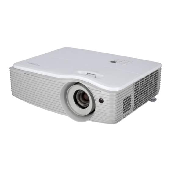 Optoma EH504 Manual