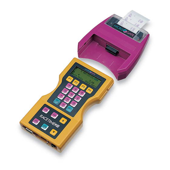 Microgate Racetime 2 User Manual