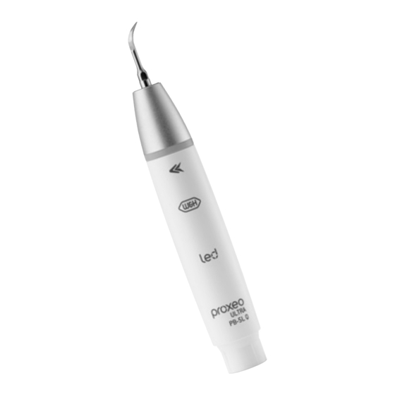 W&H proxeo ULTRA PB-5 L Instructions For Use Manual