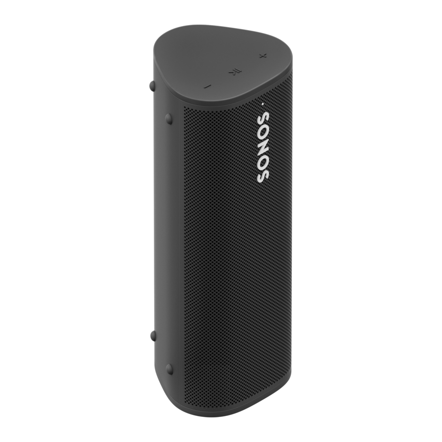Sonos Roam SL - Ultra Portable Smart Speaker Manual