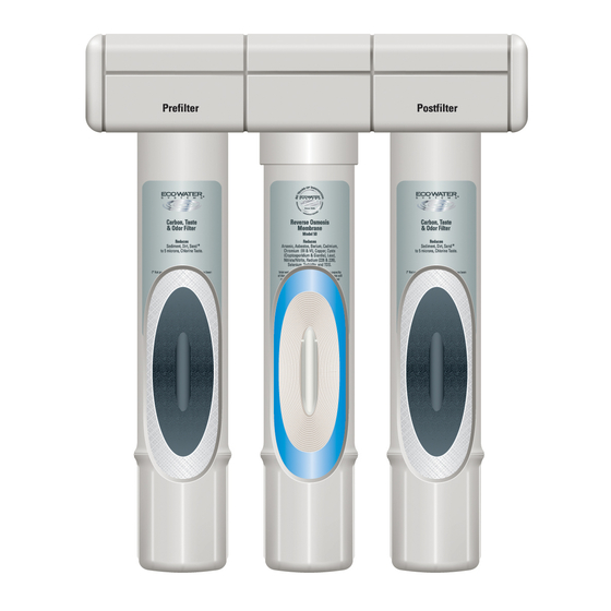 EcoWater ERO-375 User Manual