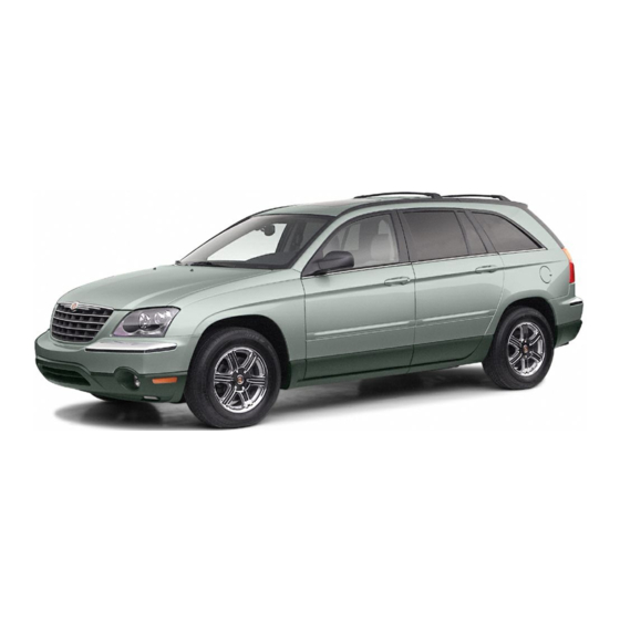 Chrysler 2004 Pacifica Manuals