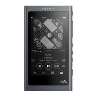 Sony NW-A55 Instruction Manual