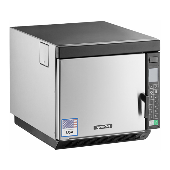 ACP XpressChef 2C Series Quick Start Manual