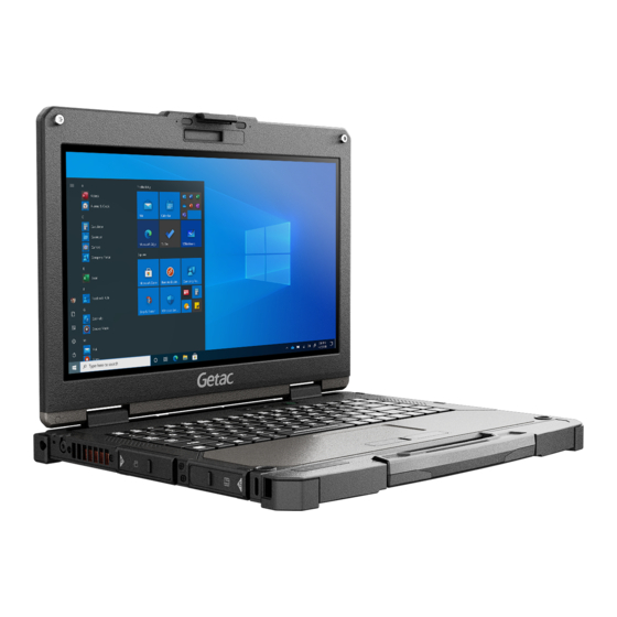 GETAC B360 USER MANUAL Pdf Download | ManualsLib