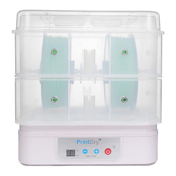 PrintDry FD1908-120 Filament Dryer Manuals
