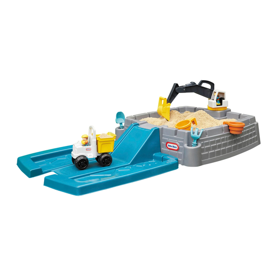 Little Tikes Dirt Diggers Sandbox Assembly Instructions Manual