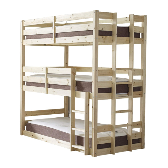 Strictly Beds & Bunks Pandora Bunk Bed Assembly Instructions Manual