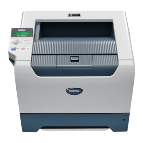 Brother HL-5270DN Quick Setup Manual