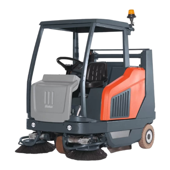 User Manuals: HAKO Sweepmaster B1500 RH Vacuum Sweeper
