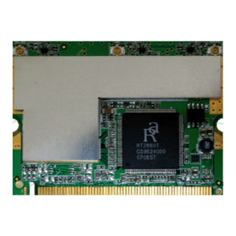 Abocom IEEE802.11 n/b/g Mini-PCI Module WM5200 Specification