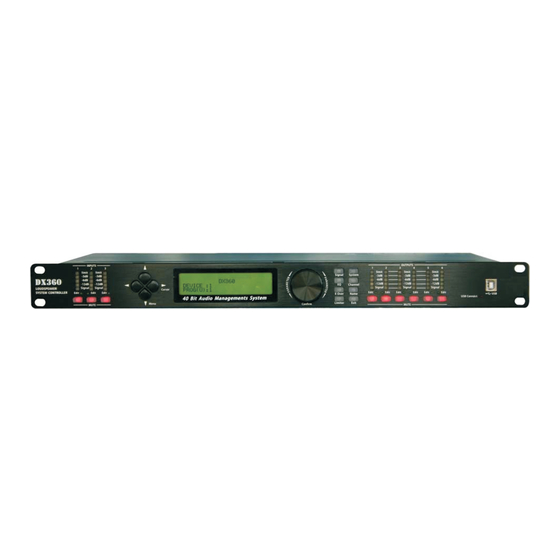 LSS DX-360 User Manual