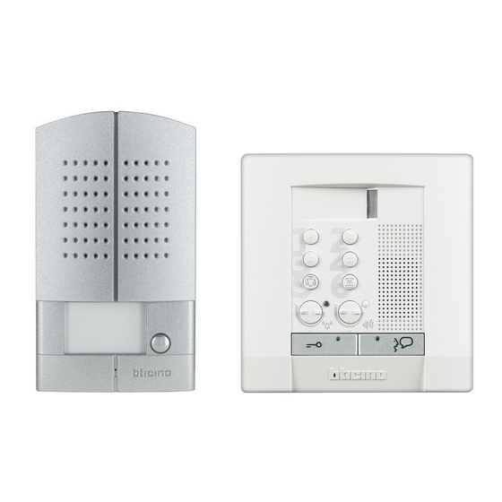 Bticino 369211 Installation Manual