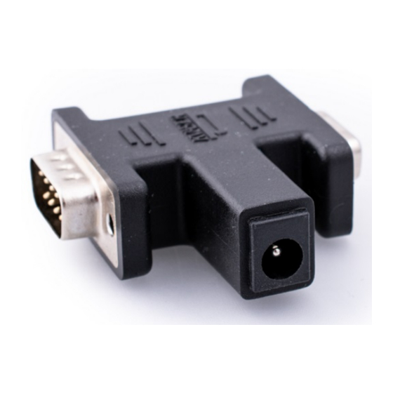Kvaser DB9-Power Inlet User Manual