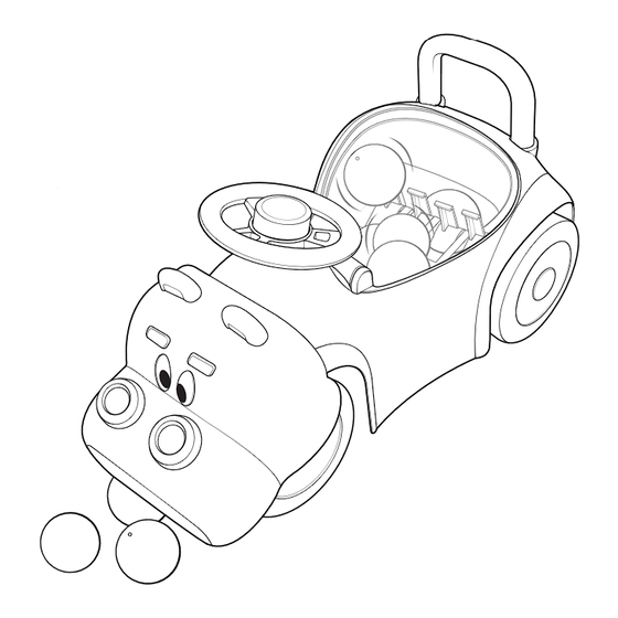 KID Trax Hungry Hungry Hippos Roll & Chomp KT1455 Instructions