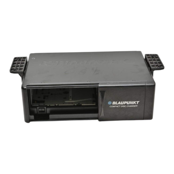Blaupunkt CDC A071 Operation Instructions Manual
