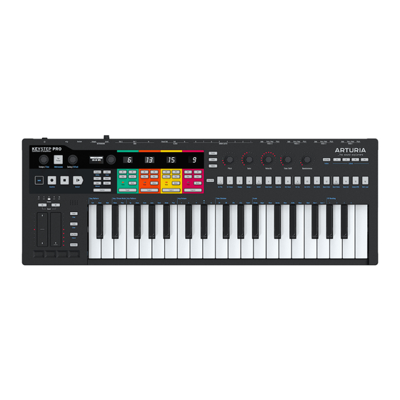 Arturia KEYSTEP PRO Manual
