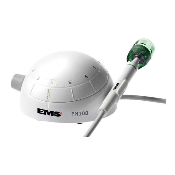 EMS PM100 Operation Instructions Manual