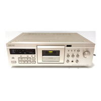 Sony TC-KA3ES - Cassette Deck Operating Instructions Manual