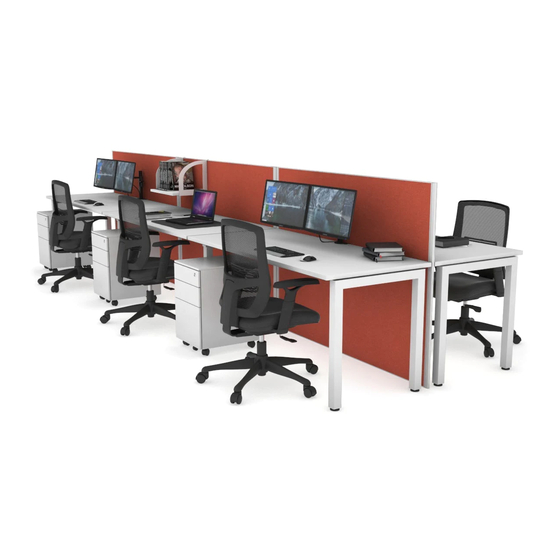 Jason.L Horizon Quadro Square 4P workstation Assembly Instructions Manual