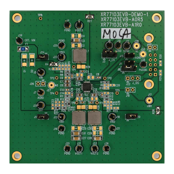 MaxLinear XR77103-MoCA User Manual