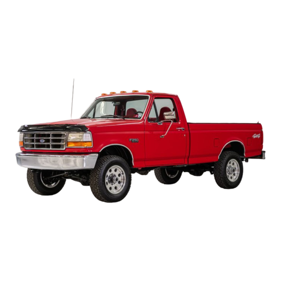 Ford F Series Manual