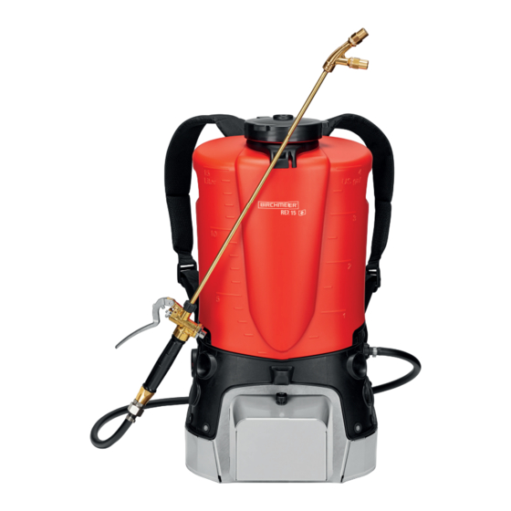 Birchmeier REX 15 AZ1 Instructions For Use Manual
