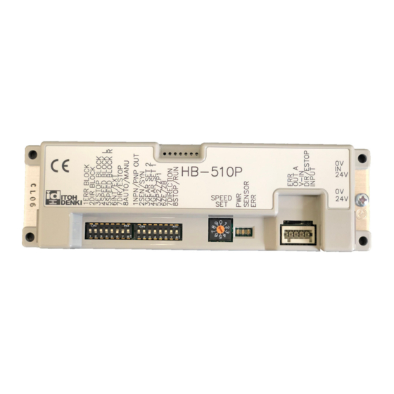 ITOH DENKI POWER MOLLER 24 HB-510N Manual
