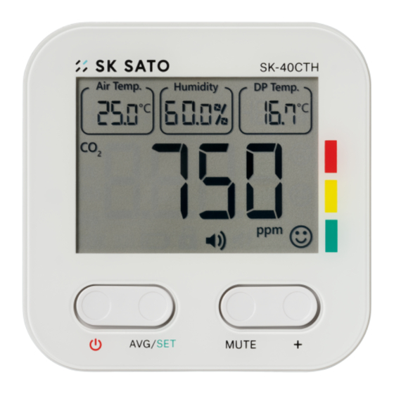 SK SATO SK-40CTH Instruction Manual