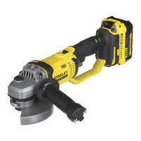 Stanley FATMAX V20 LITHIUM ION SFMCG400M2K-QW Original Instructions Manual
