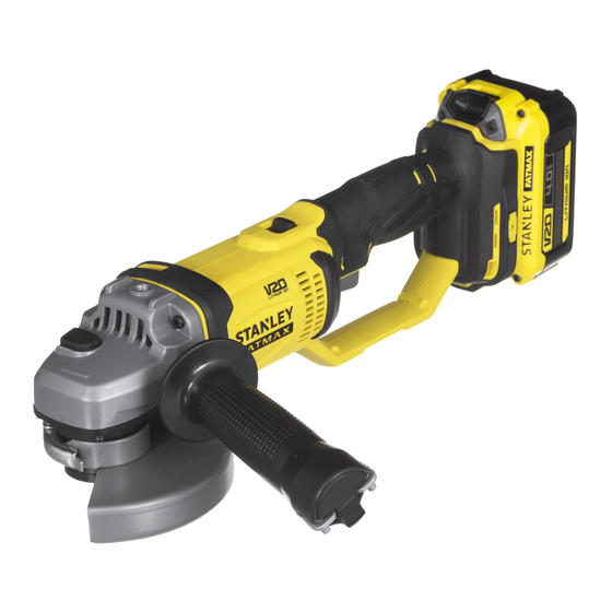 Stanley FATMAX V20 LITHIUM ION SFMCG400M2K-QW Original Instructions Manual