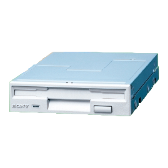 Sony MPF920-Z - MPF - 1.44 MB Floppy Disk Drive Specifications