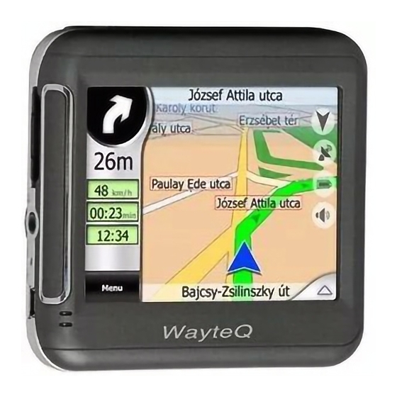 WayteQ N410 GPS Navigator Manuals