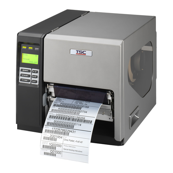 TSC TTP-268M User Manual
